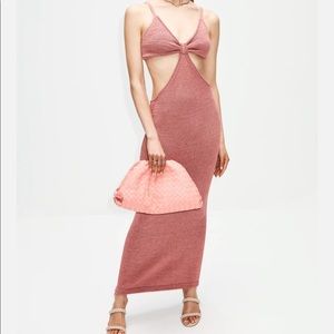 Cult Gaia Pink Maxi Dress